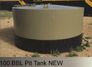 100 bbl. Pit Tank